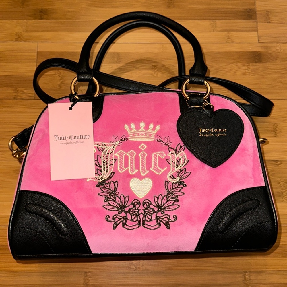 Juicy Couture Juicy Pink Heritage Bowler